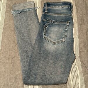 Women’s Buckle Black Skinny Jeans